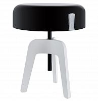 лампа настольная pileo белый/черный в Нижневартовске