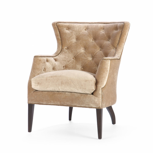 кресло pierce серо-розовое в Нижневартовске