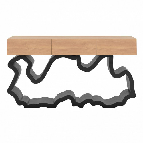 тумба эклер 2.0 дуб и черный в Нижневартовске