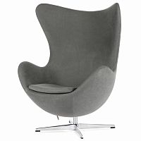 кресло egg м темно-серое в Нижневартовске
