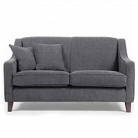 диван halston двухместный прямой серый вельвет в Нижневартовске