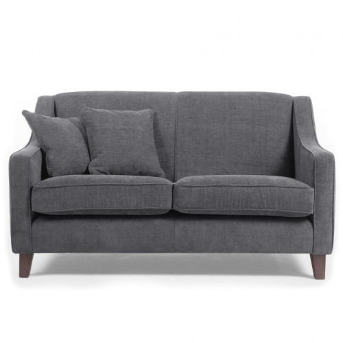 диван halston двухместный прямой серый вельвет в Нижневартовске