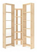 стеллаж угловой баронс норд ст.142.1006-00 15 полок, материал: лдсп в Нижневартовске