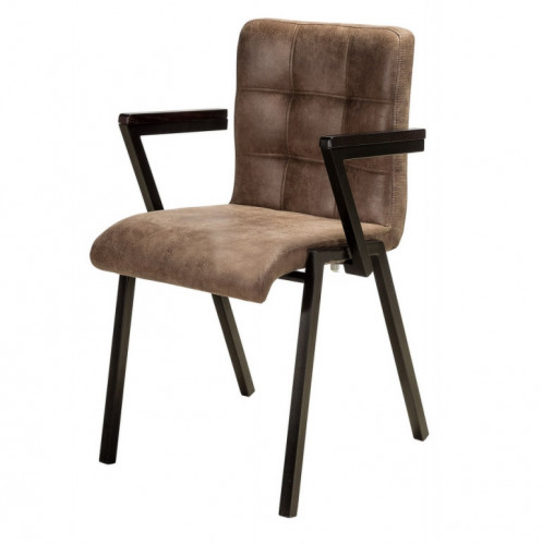 кресло loft коричневое в Нижневартовске