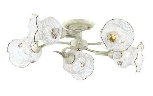 потолочная люстра lumion rozetta 3108/5c белая в Нижневартовске