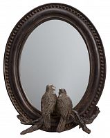 зеркало овальное настенное с птицами lovers в Нижневартовске