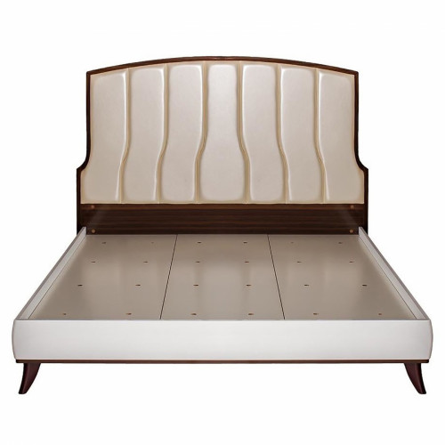 кровать двуспальная 160х200 бежевая joil в Нижневартовске