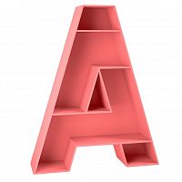 полка буква а розовая от odingeniy в Нижневартовске