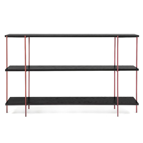 стеллаж florian copper черный дуб в Нижневартовске