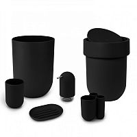 контейнер мусорный touch с крышкой черный в Нижневартовске