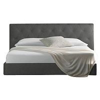 кровать двуспальная 180х200 серая bluemoon в Нижневартовске