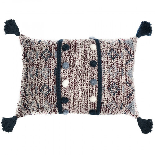 подушка декоративная с помпонами и кисточками в Нижневартовске