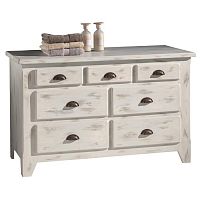 комод 43 solea белый с эффектом искусственного старения в Нижневартовске