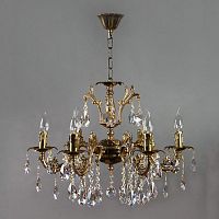 подвесная люстра ambiente granada 2118/6 pb tear drop в Нижневартовске