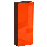 шкаф cubo с 4 полками венге, оранжевый с коричневым в Нижневартовске