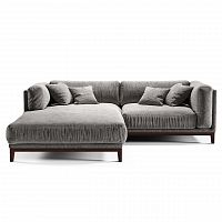 диван case угловой серый шенилл в Нижневартовске