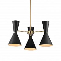 потолочный светильник stilnovo style 3 лампы черная в Нижневартовске