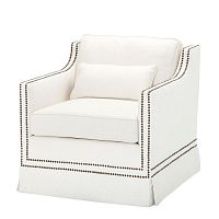 кресло frazer от eichholtz белое в Нижневартовске