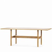 стол обеденный trestle светло-коричневый в Нижневартовске