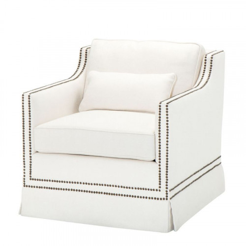 кресло frazer от eichholtz белое в Нижневартовске