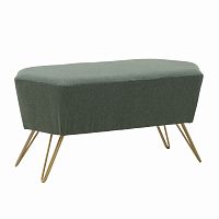 банкетка silvia зеленая в Нижневартовске