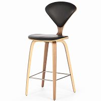 барный стул cherner с обивкой черный в Нижневартовске
