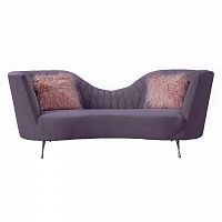 диван rozi двухместный полукруглый сиреневый р в Нижневартовске