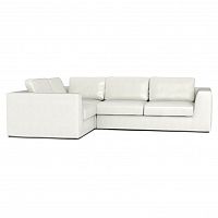 диван-кровать igarka с левым модулем угловой белый в Нижневартовске