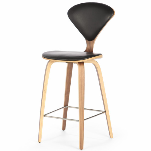 барный стул cherner с обивкой черный в Нижневартовске