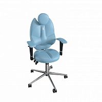 кресло эргономичное trio голубое в Нижневартовске