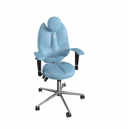 кресло эргономичное trio голубое в Нижневартовске