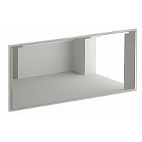 зеркало настенное прямоугольное в белой раме kristal в Нижневартовске