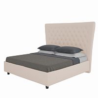 кровать большая 200х200 quick sand светло-бежевая в Нижневартовске