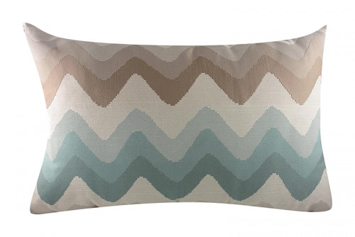 подушка с цветными волнами bolsena azure в Нижневартовске