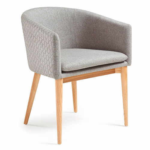 кресло harmon светло-серое в Нижневартовске