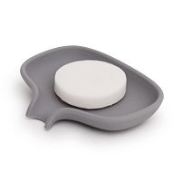 мыльница с носиком для слива серая (малая) в Нижневартовске