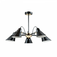 потолочная люстра lumion naomi 3709/5c черная в Нижневартовске