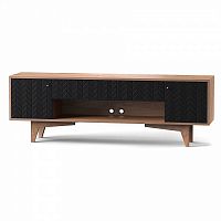 тумба тв telly темная с рисунком на фасадах елка в Нижневартовске