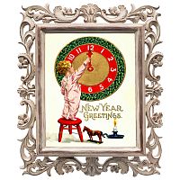 картина «с новым годом!» в раме «соланж», версия 21 в Нижневартовске