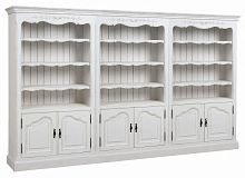 библиотека марсель с узором молочно-белый с открытыми и закрытыми секциями в Нижневартовске