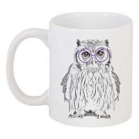 кружка с рисунком сова в очках в Нижневартовске