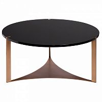 стол журнальный черный d85*40см в Нижневартовске