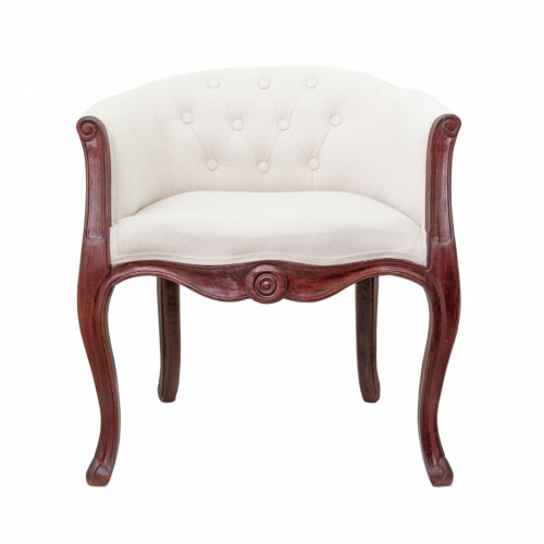 кресло kandy бежевое с коричневым в Нижневартовске