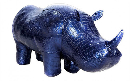 банкетка «пуф носорог» 85х35 ультрамарин в Нижневартовске