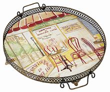 поднос круглый «бистро» comptoir de famille в Нижневартовске