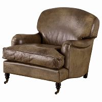 кресло highbury estate от eichholtz коричневое в Нижневартовске