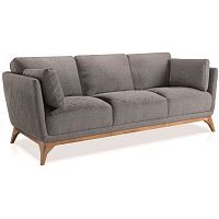 диван nobleza трехместный прямой серый от angel cerda в Нижневартовске