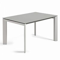 стол atta 140 (200)x90 с серым стеклом cc0182c03 от la forma (ex julia grup) в Нижневартовске