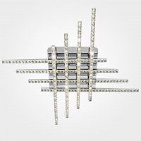 потолочный светодиодный светильник eurosvet soprano 90041/8 хром в Нижневартовске