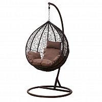 кресло подвесное moti коричневое в Нижневартовске